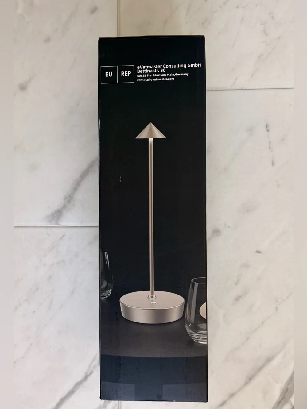 Silver Modern Table Napkin Holder